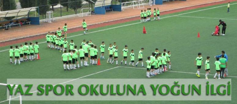 YAZ SPOR OKULUNA YOĞUN İLGİ