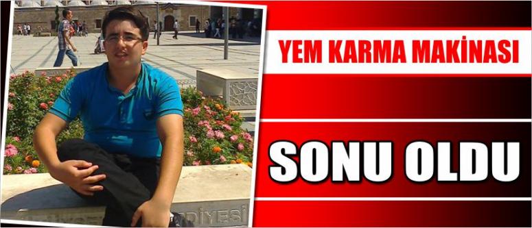 Yem Karma Makinası Sonu Oldu