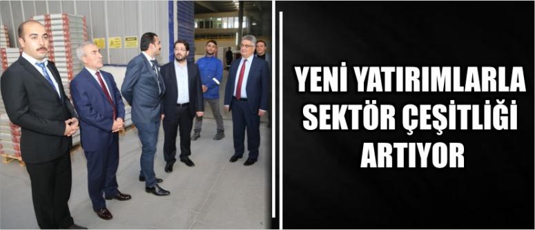 Yeni Yatırımlarla Sektör Çeşitliği Artıyor