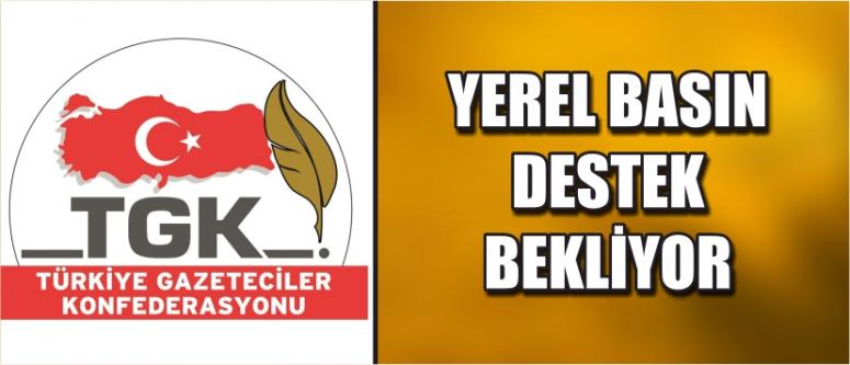 Yerel Basın Destek Bekliyor