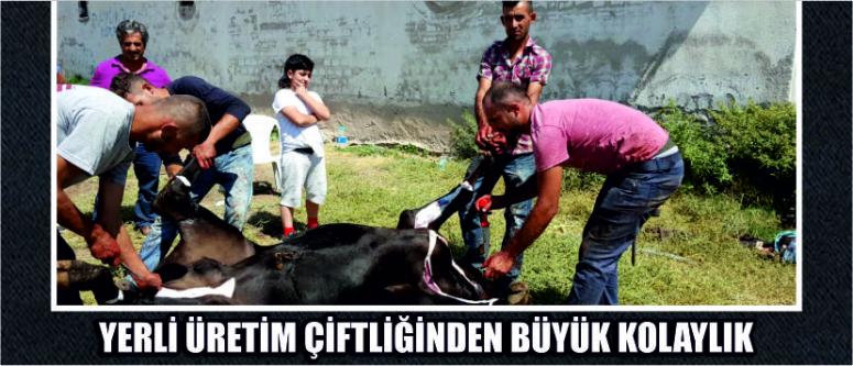 Yerli Üretim Çiftliğinden Büyük Kolaylık