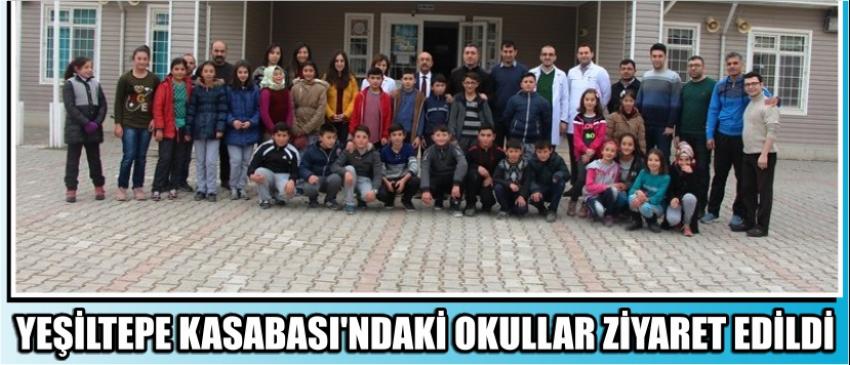 Yeşiltepe Kasabası’ndaki Okullar Ziyaret Edildi