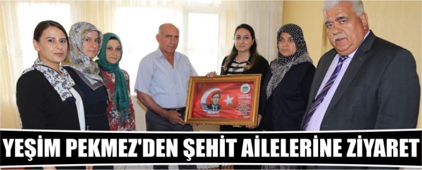 Yeşim Pekmez’den Şehit Ailelerine Ziyaret