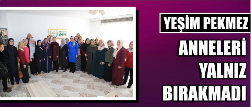 Yeşim Pekmez Anneleri Yalnız Bırakmadı