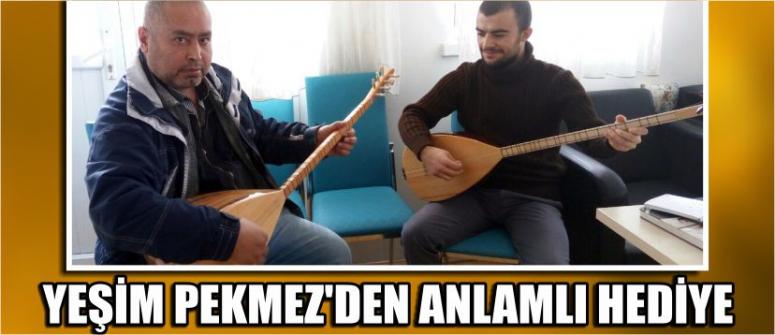 Yeşim Pekmez’den Anlamlı Hediye
