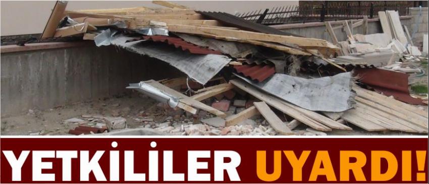 Yetkililer Uyardı!