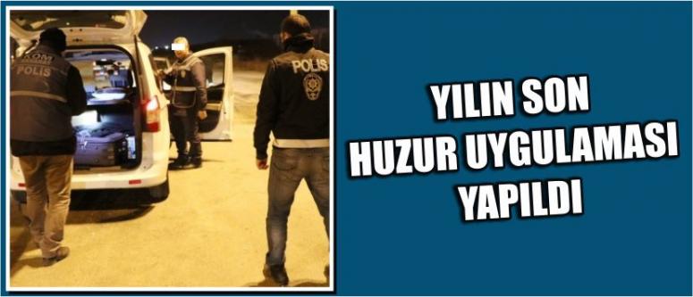 Yılın Son Huzur Uygulaması Yapıldı