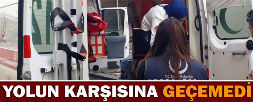 Yolun Karşısına Geçemedi