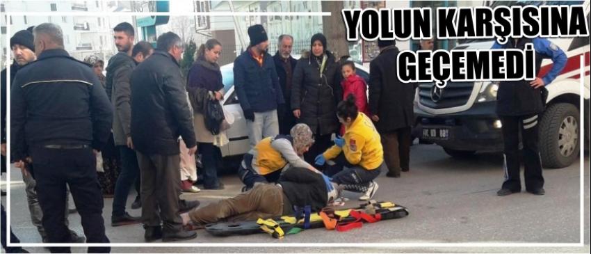 Yolun Karşısına Geçemedi