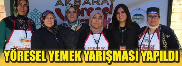 Yöresel Yemek Yarışması Yapıldı