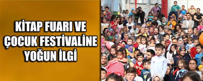 Kitap Fuarı Ve Çocuk Festivaline Yoğun İlgi 