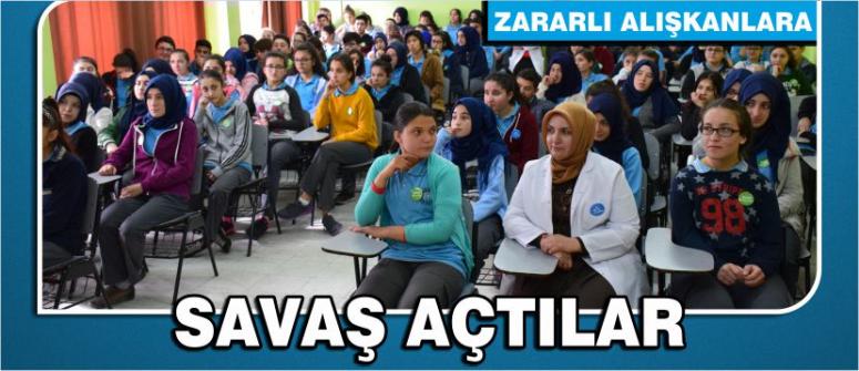 Zararlı Alışkanlara Savaş Açtılar