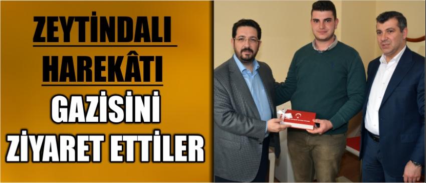 Zeytindalı Harekâtı Gazisini Ziyaret Ettiler