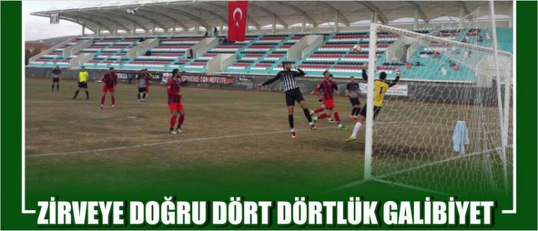 Zirveye Doğru Dört Dörtlük Galibiyet 